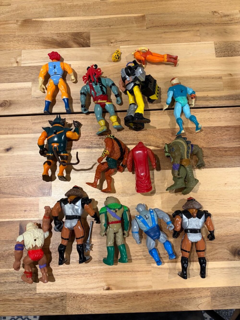 Vintage 80s LJN Thundercats Action Figure Lot Lion-O Mumm-Ra Tygra